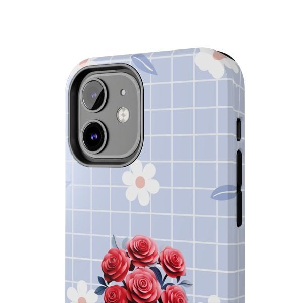 Birth Flower iPhone Cases | June Birth Flower: Rose | Name Customization - Image 38