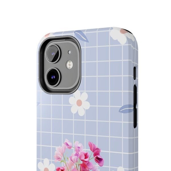 Birth Flower iPhone Cases | April Birth Flower: Sweet Pea | Name Customization - Image 33