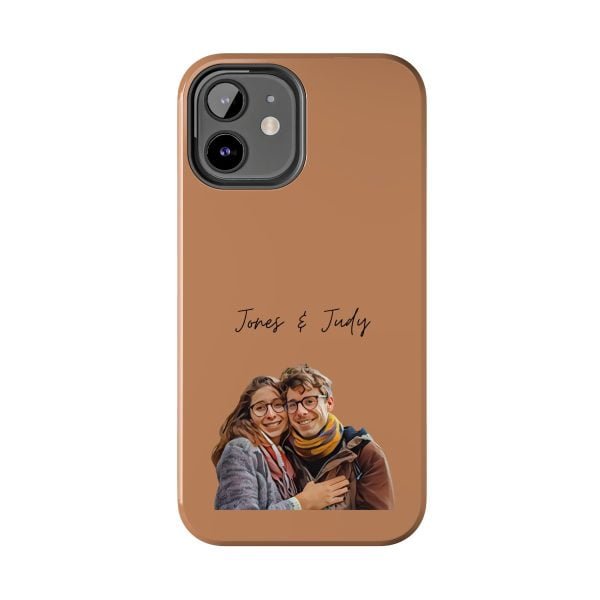 Custom Couple Photo iPhone Cases | Text Customization - Image 36