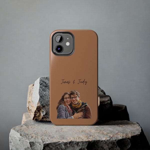 Custom Couple Photo iPhone Cases | Text Customization - Image 39