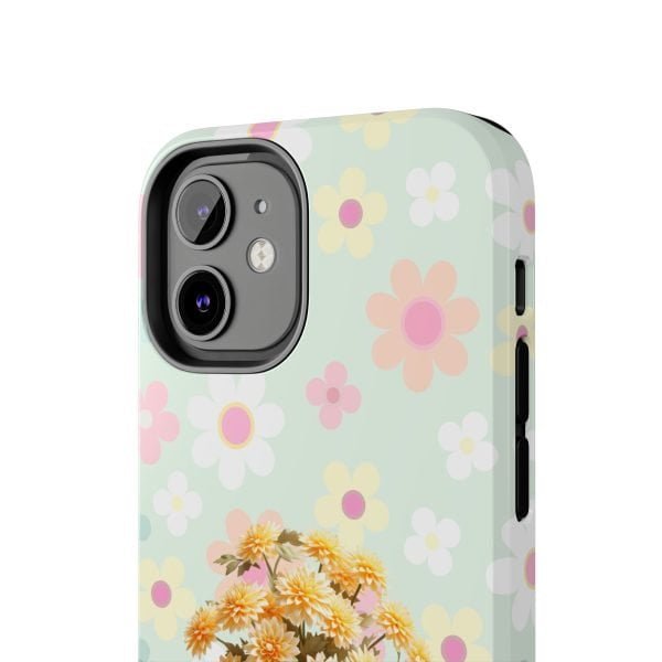 Birth Flower iPhone Cases | Nov Birth Flower: Chrysanthemum | Name Customization - Image 45