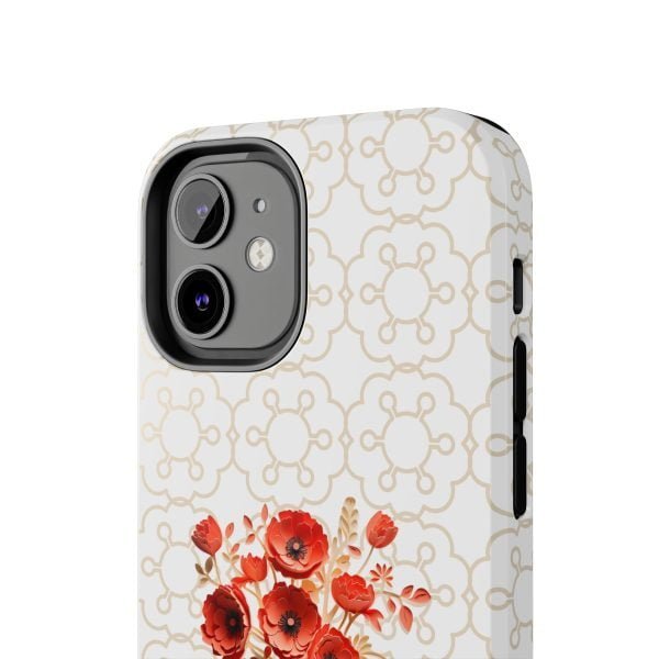 Birth Flower iPhone Cases | Aug Birth Flower: Poppy | Name Customization - Image 39