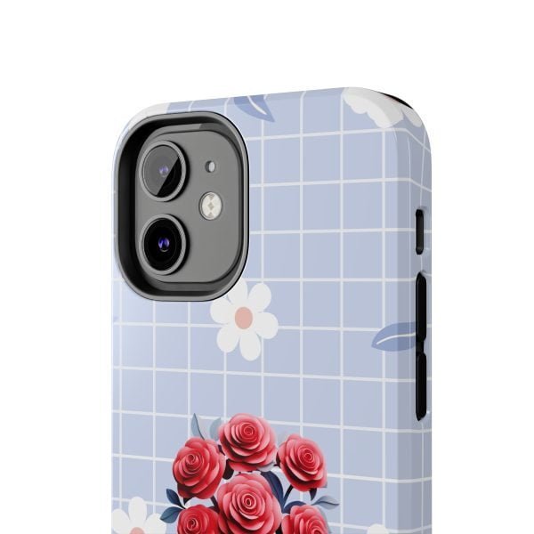 Birth Flower iPhone Cases | June Birth Flower: Rose | Name Customization - Image 44