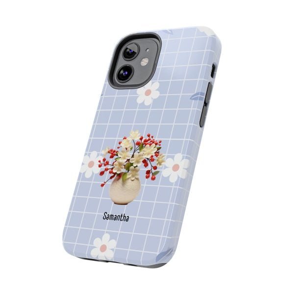 Birth Flower iPhone Cases | May Birth Flower: Hawthorn | Name Customization - Image 38