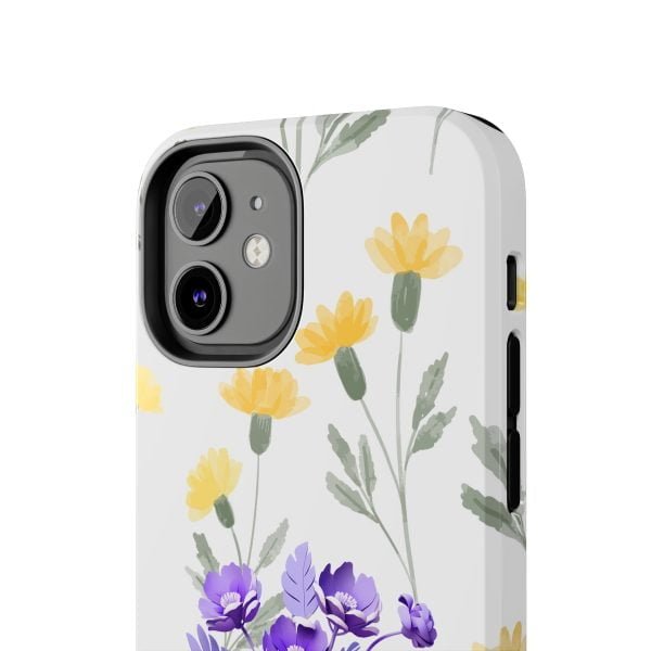 Birth Flower iPhone Cases | February Birth Flower: Violet | Name Customization - Image 41