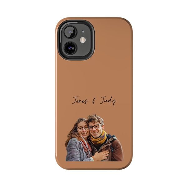 Custom Couple Photo iPhone Cases | Text Customization - Image 42