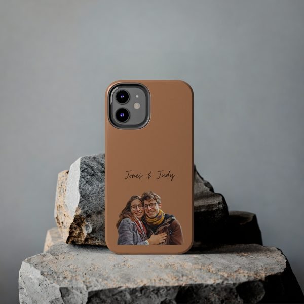 Custom Couple Photo iPhone Cases | Text Customization - Image 45