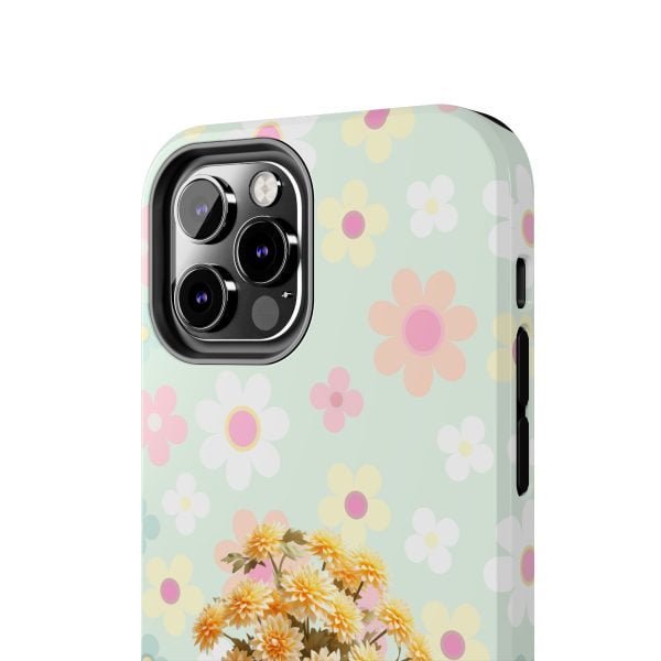 Birth Flower iPhone Cases | Nov Birth Flower: Chrysanthemum | Name Customization - Image 51