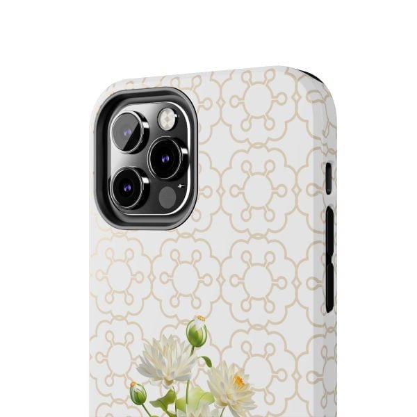 Birth Flower iPhone Cases | July Birth Flower: Water Lily | Name Customization - Image 50