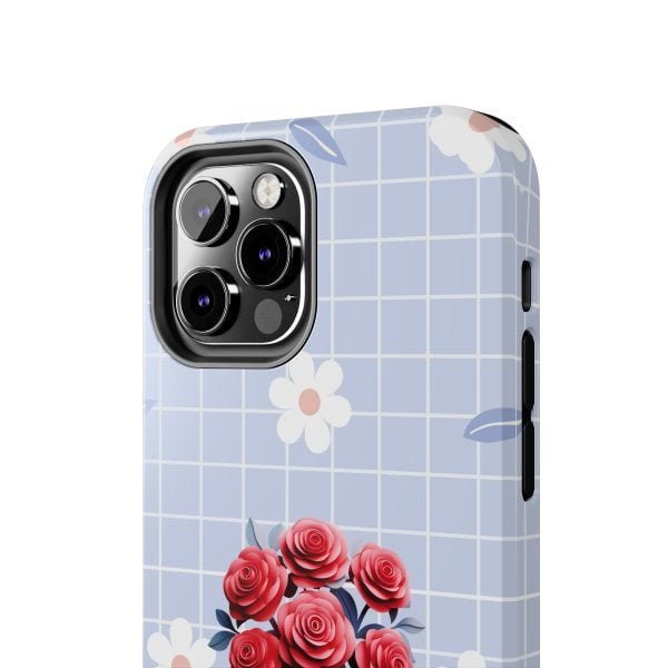 Birth Flower iPhone Cases | June Birth Flower: Rose | Name Customization - Image 50