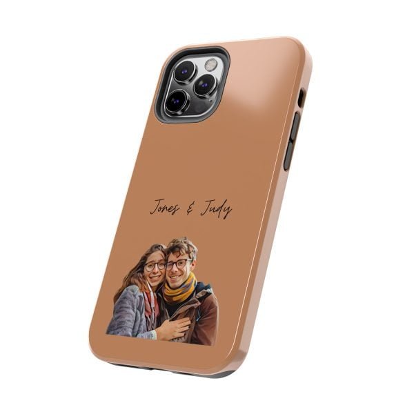Custom Couple Photo iPhone Cases | Text Customization - Image 49
