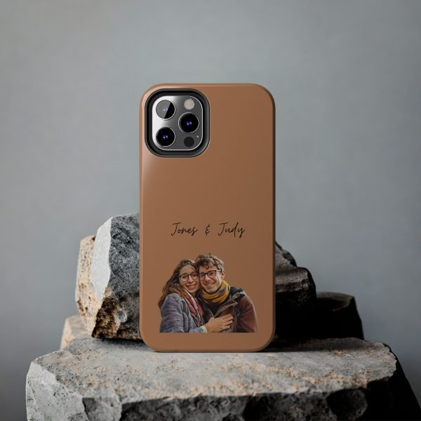 Custom Couple Photo iPhone Cases | Text Customization - Image 51