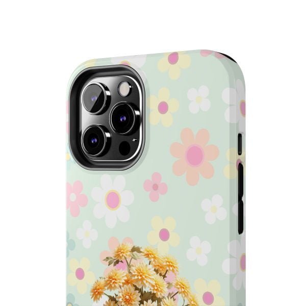 Birth Flower iPhone Cases | Nov Birth Flower: Chrysanthemum | Name Customization - Image 57