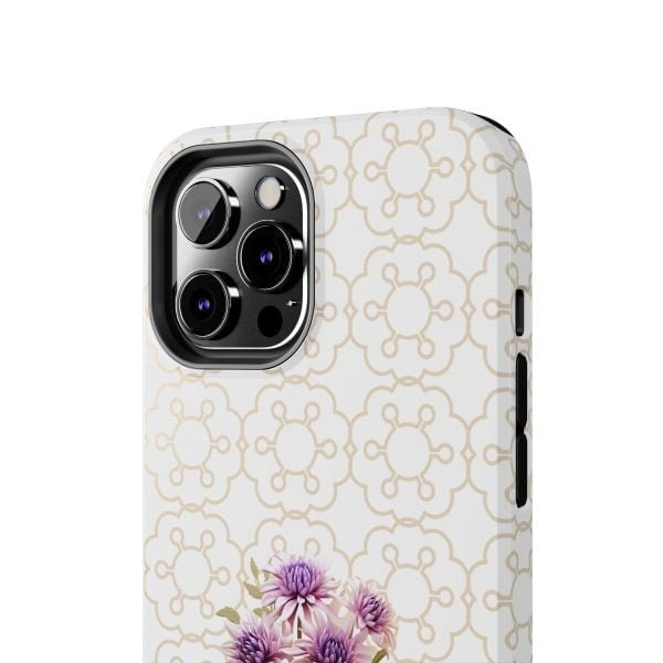 Birth Flower iPhone Cases | Sep Birth Flower: Aster | Name Customization - Image 57