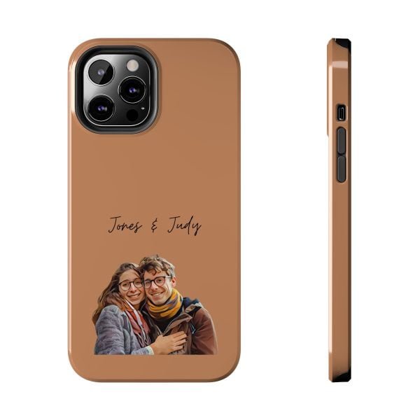 Custom Couple Photo iPhone Cases | Text Customization - Image 53
