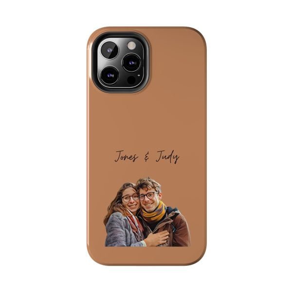 Custom Couple Photo iPhone Cases | Text Customization - Image 54