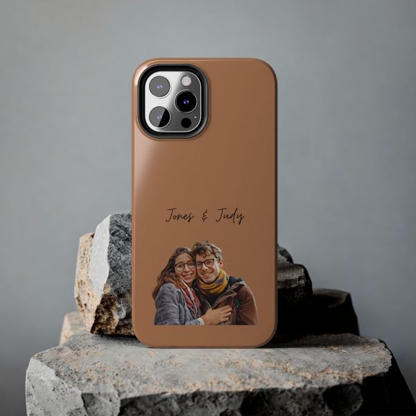 Custom Couple Photo iPhone Cases | Text Customization - Image 57