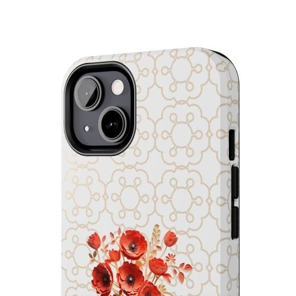 Birth Flower iPhone Cases | Aug Birth Flower: Poppy | Name Customization - Image 57