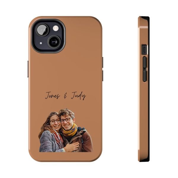 Custom Couple Photo iPhone Cases | Text Customization - Image 59