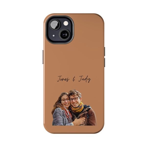 Custom Couple Photo iPhone Cases | Text Customization - Image 60