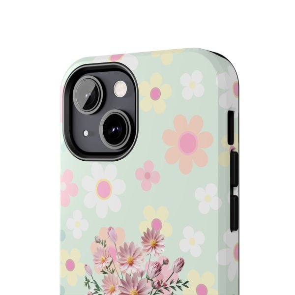 Birth Flower iPhone Cases | Oct Birth Flower: Cosmos | Name Customization - Image 68