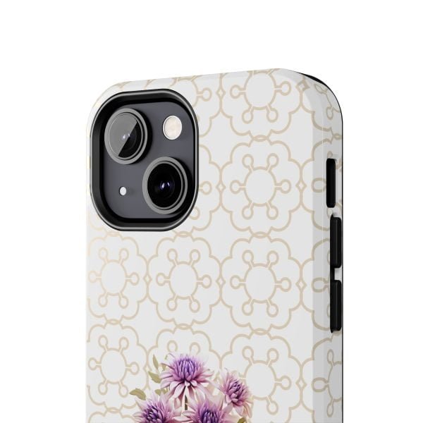 Birth Flower iPhone Cases | Sep Birth Flower: Aster | Name Customization - Image 63