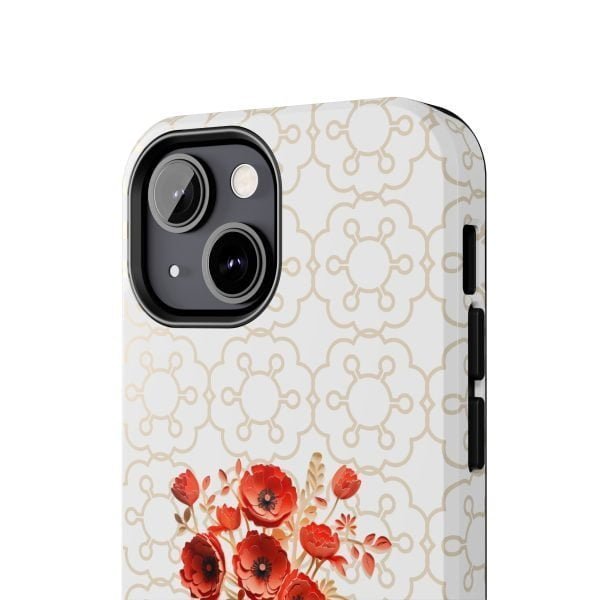 Birth Flower iPhone Cases | Aug Birth Flower: Poppy | Name Customization - Image 63