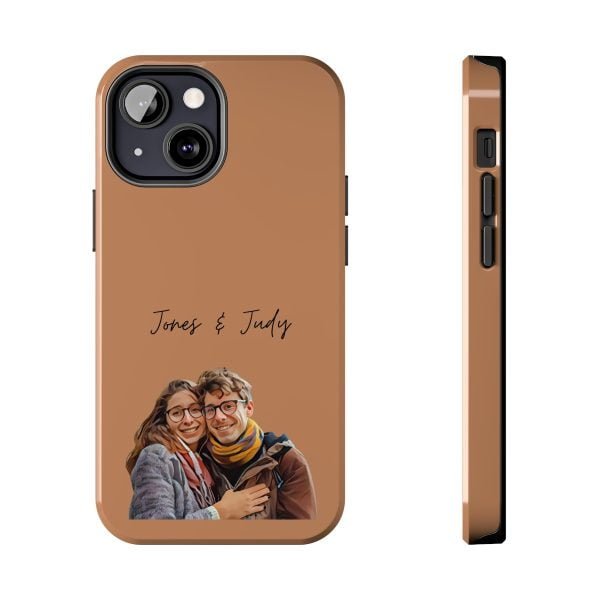 Custom Couple Photo iPhone Cases | Text Customization - Image 65