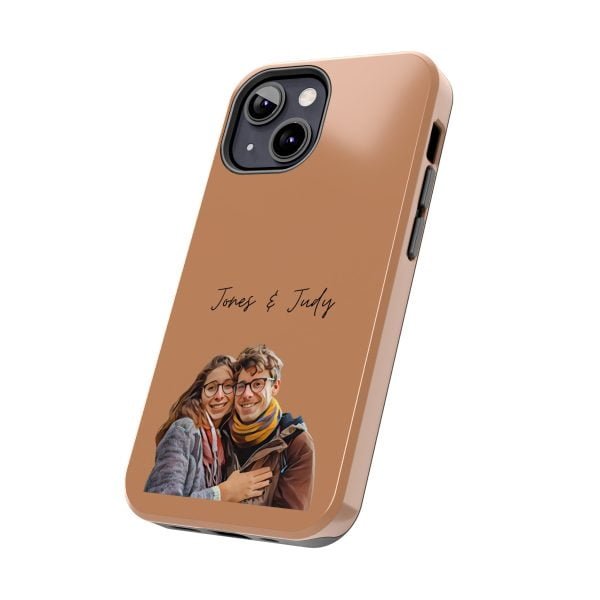Custom Couple Photo iPhone Cases | Text Customization - Image 67