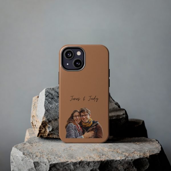 Custom Couple Photo iPhone Cases | Text Customization - Image 69