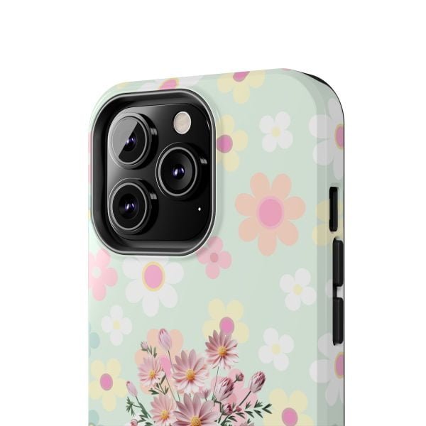 Birth Flower iPhone Cases | Oct Birth Flower: Cosmos | Name Customization - Image 74