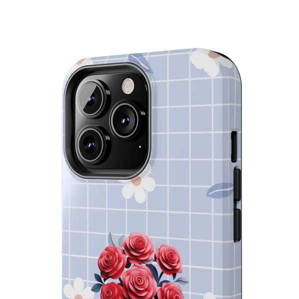 Birth Flower iPhone Cases | June Birth Flower: Rose | Name Customization - Image 74