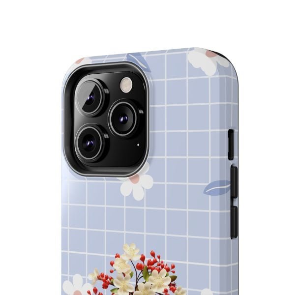 Birth Flower iPhone Cases | May Birth Flower: Hawthorn | Name Customization - Image 69