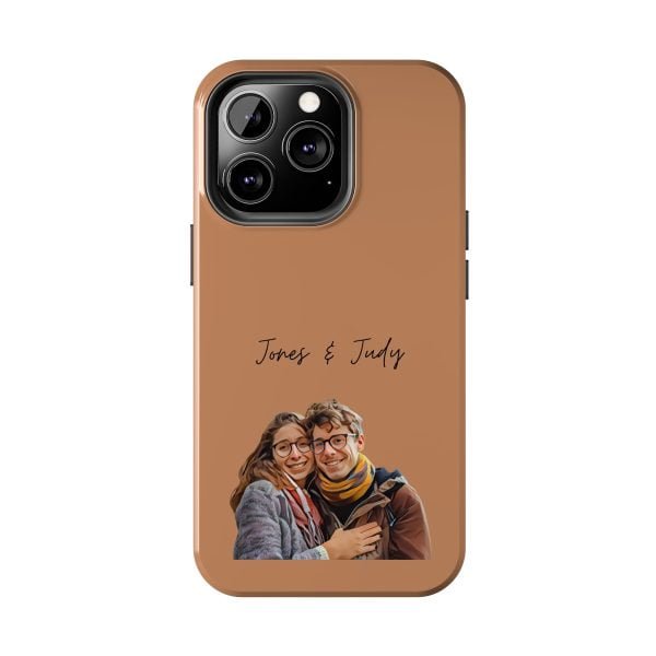 Custom Couple Photo iPhone Cases | Text Customization - Image 72