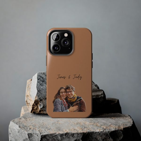 Custom Couple Photo iPhone Cases | Text Customization - Image 75