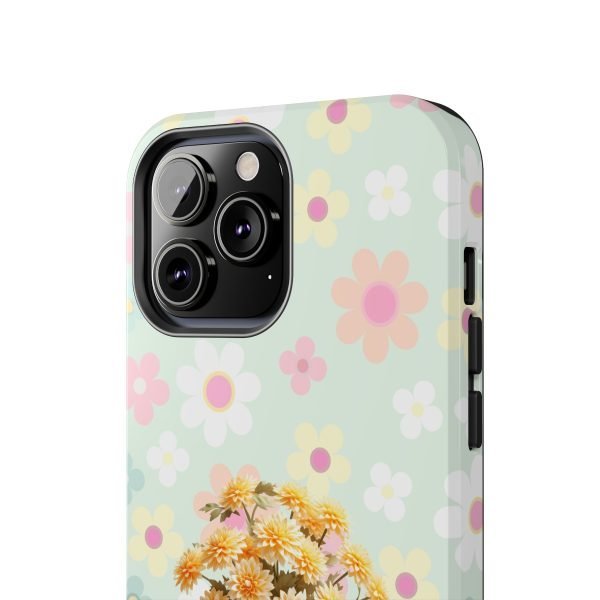 Birth Flower iPhone Cases | Nov Birth Flower: Chrysanthemum | Name Customization - Image 75