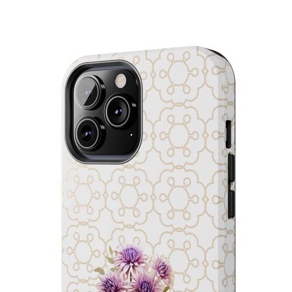Birth Flower iPhone Cases | Sep Birth Flower: Aster | Name Customization - Image 75