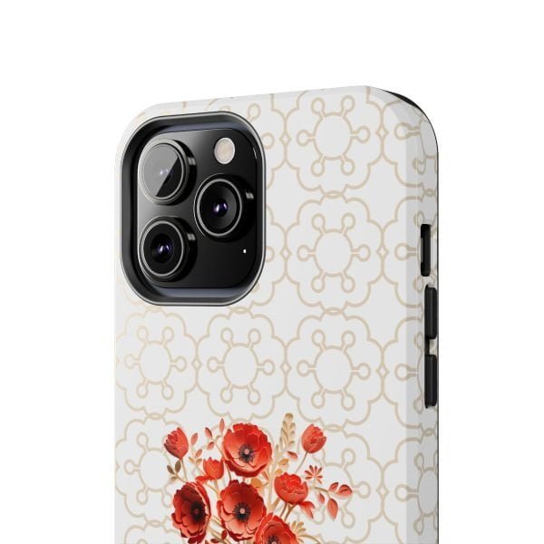 Birth Flower iPhone Cases | Aug Birth Flower: Poppy | Name Customization - Image 75