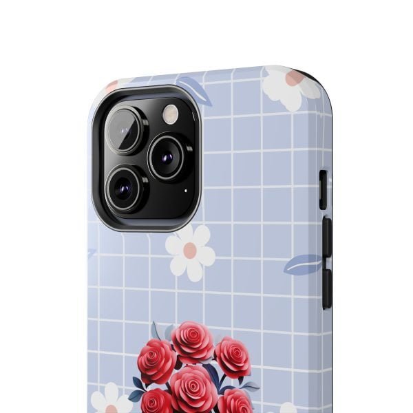 Birth Flower iPhone Cases | June Birth Flower: Rose | Name Customization - Image 80