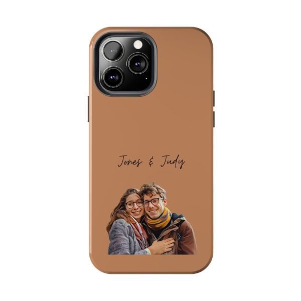 Custom Couple Photo iPhone Cases | Text Customization - Image 78