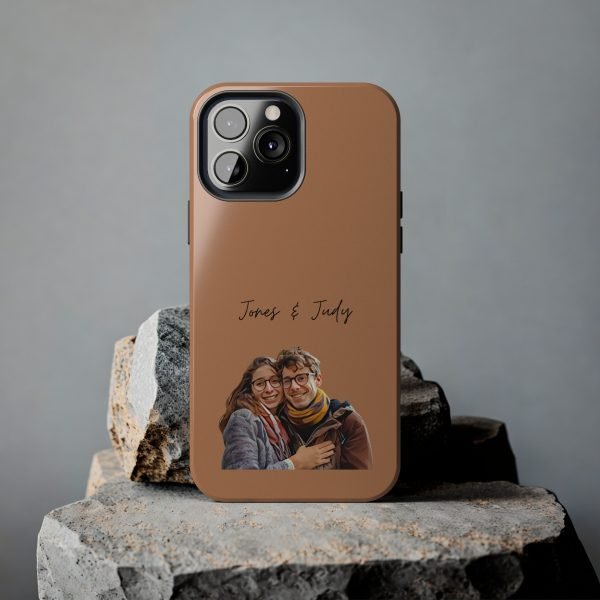 Custom Couple Photo iPhone Cases | Text Customization - Image 81