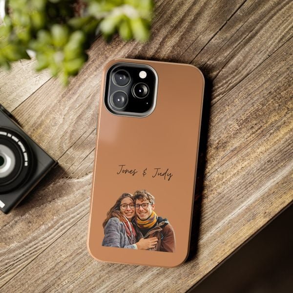 Custom Couple Photo iPhone Cases | Text Customization - Image 82