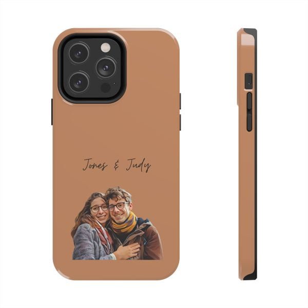 Custom Couple Photo iPhone Cases | Text Customization - Image 87