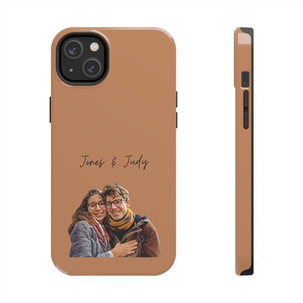 Custom Couple Photo iPhone Cases | Text Customization - Image 89