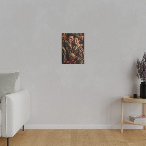 Personalized Fantasy Couple Portrait Matte Canvas | Custom Renaissance Couple Portrait Personalized Couple Portrait from Photo | Best for party & gift - Image 7
