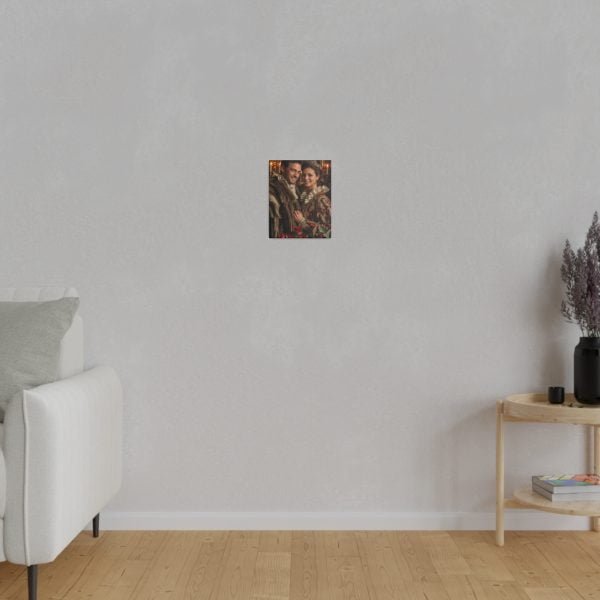 Personalized Fantasy Couple Portrait Matte Canvas | Custom Renaissance Couple Portrait Personalized Couple Portrait from Photo | Best for party & gift - Image 23