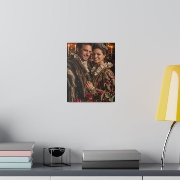 Personalized Fantasy Couple Portrait Matte Canvas | Custom Renaissance Couple Portrait Personalized Couple Portrait from Photo | Best for party & gift - Image 24