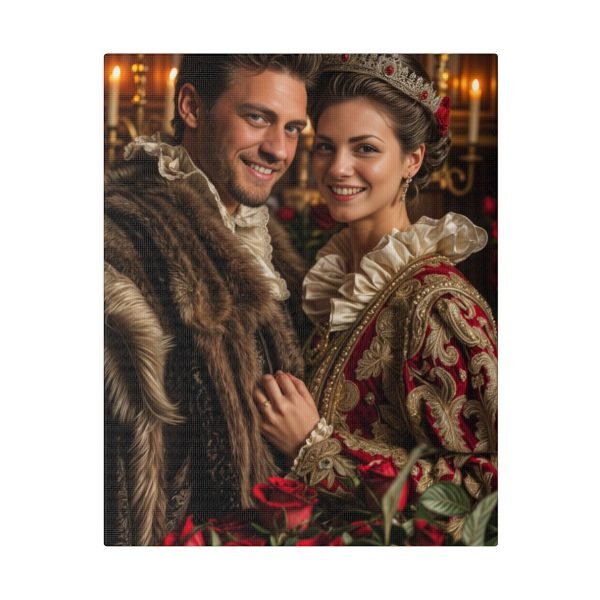 Personalized Fantasy Couple Portrait Matte Canvas | Custom Renaissance Couple Portrait Personalized Couple Portrait from Photo | Best for party & gift - Image 21