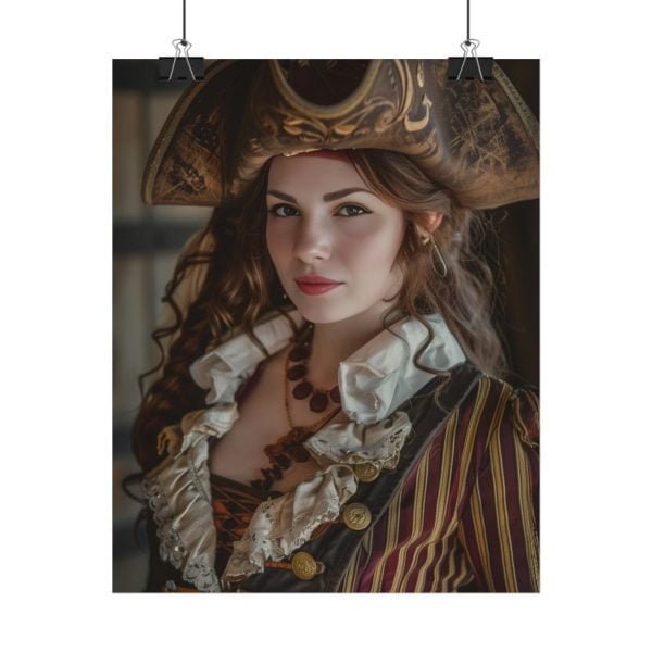 Custom Fantasy Portrait Poster from photo | Custom Pirate Portrait Personalized Pirate Portrait from Photo | Best for party & gift - Image 7