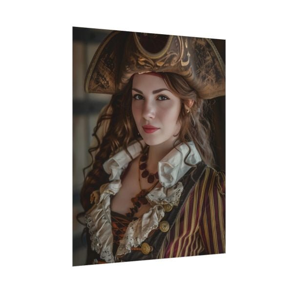Custom Fantasy Portrait Poster from photo | Custom Pirate Portrait Personalized Pirate Portrait from Photo | Best for party & gift - Image 8